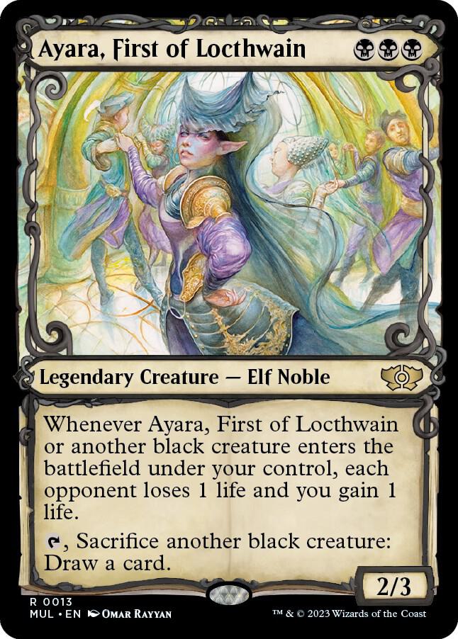 Ayara, First of Locthwain - March of the Machine: Multiverse Legends (MUL) NM