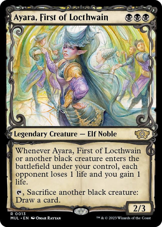 Ayara, First of Locthwain - March of the Machine: Multiverse Legends (MUL) NM