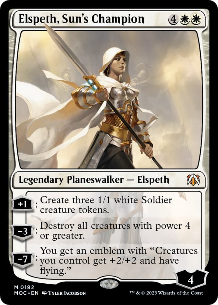 Elspeth, Sun's Champion - Commander: March of the Machine (MOC)