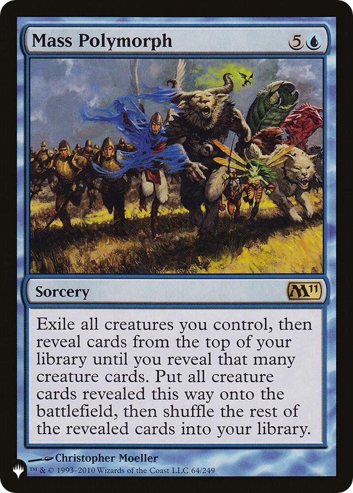 Mass Polymorph - The List Reprints (LIST) NM