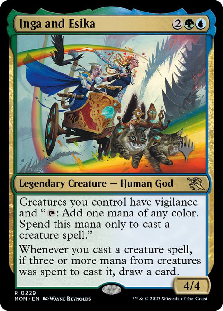 Inga and Esika - Promo Pack: March of the Machine (PPMOM) NM