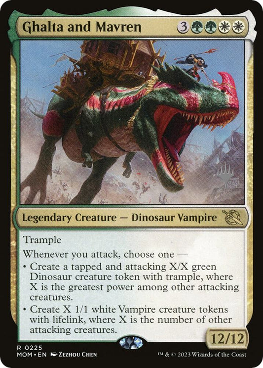 Ghalta and Mavren - Promo Pack: March of the Machine (PPMOM) NM
