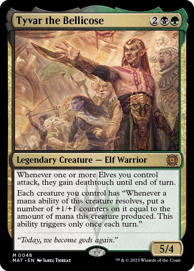 Tyvar the Bellicose - March of the Machine: The Aftermath (MAT) NM