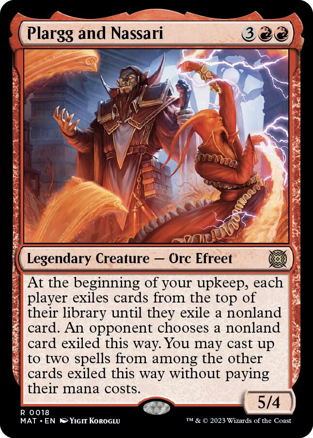 Plargg and Nassari - March of the Machine: The Aftermath (MAT) NM *FOIL*