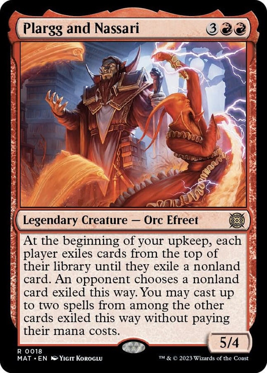 Plargg and Nassari - March of the Machine: The Aftermath (MAT) NM *FOIL*