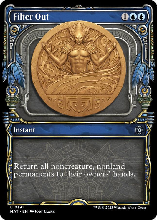 Filter Out (Halo Foil) - March of the Machine: The Aftermath (MAT) NM *FOIL*