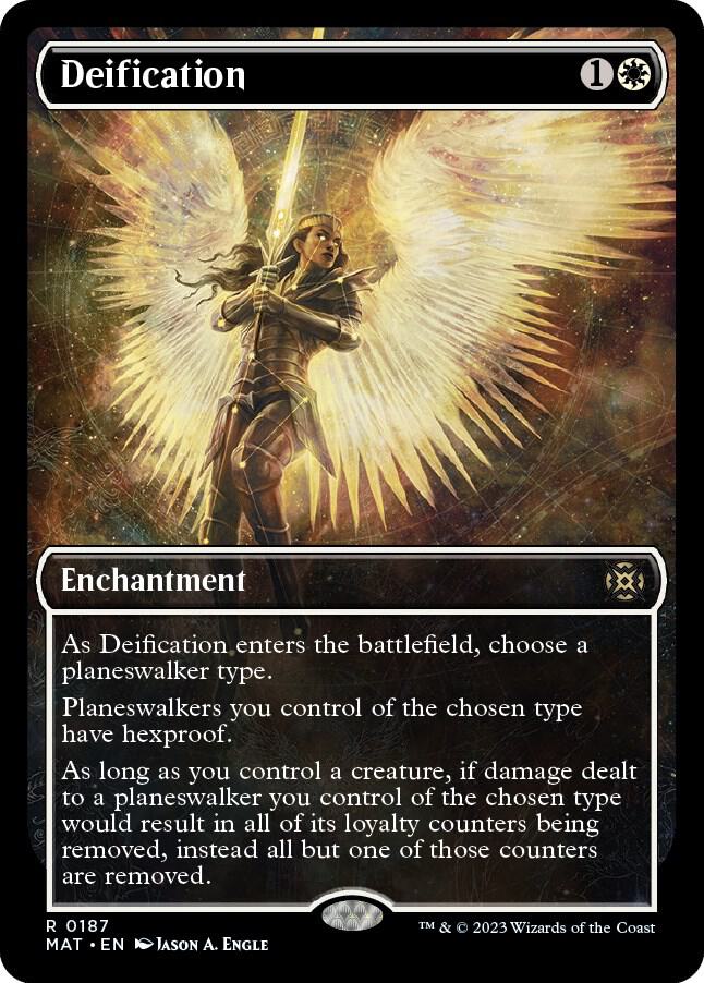 Deification (Halo Foil) - March of the Machine: The Aftermath (MAT) NM *FOIL*