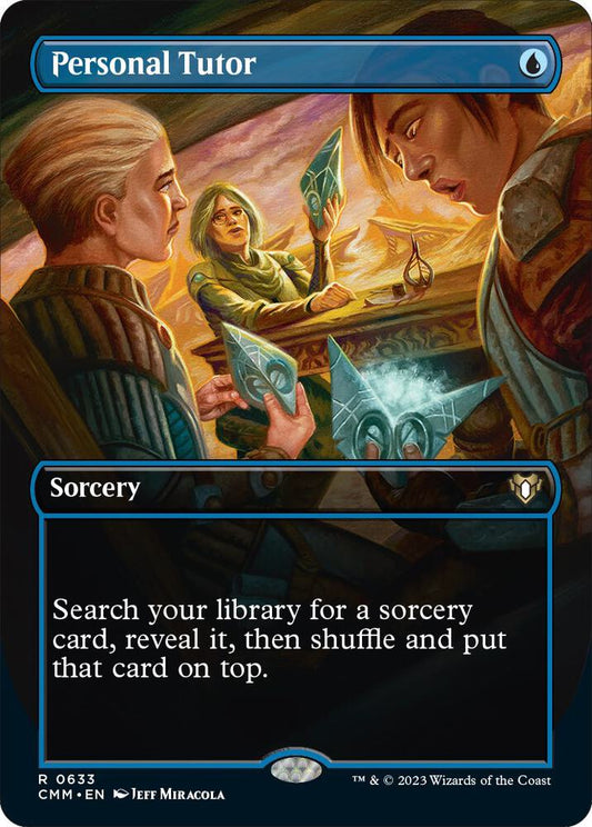 Personal Tutor (Borderless) - Commander Masters (CMM) NM