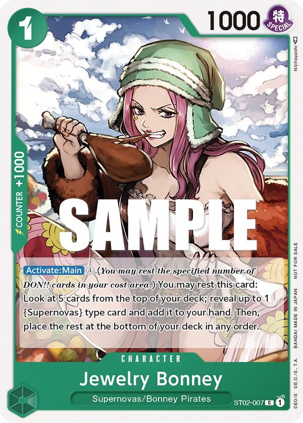 Jewelry Bonney (Tournament Pack Vol. 3) [Participant] - One Piece Promotion Cards (OP-PR) NM