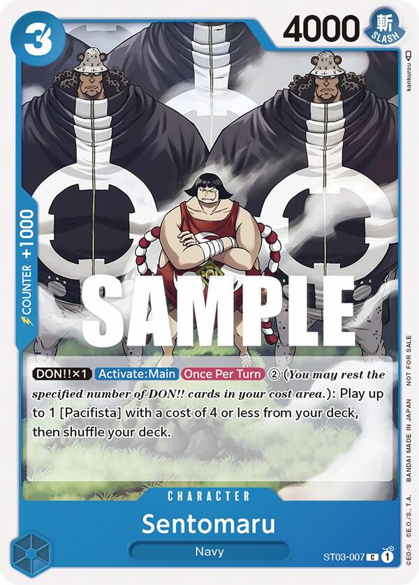 Sentomaru (Tournament Pack Vol. 3) [Participant] - One Piece Promotion Cards (OP-PR) NM