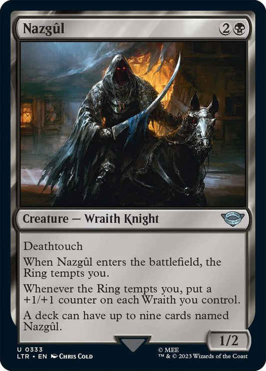 Nazgul (0333) - Universes Beyond: The Lord of the Rings: Tales of Middle-earth (LTR) NM