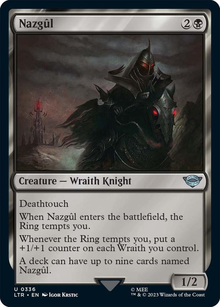 Nazgul (0336) - Universes Beyond: The Lord of the Rings: Tales of Middle-earth (LTR) LP