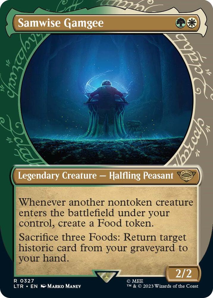Samwise Gamgee (Showcase) - Universes Beyond: The Lord of the Rings: Tales of Middle-earth (LTR) NM