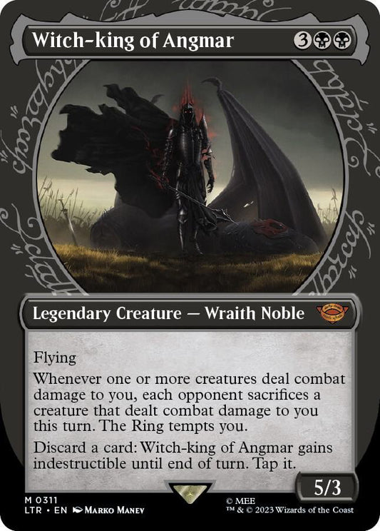Witch-king of Angmar (Showcase) - Universes Beyond: The Lord of the Rings: Tales of Middle-earth (LTR) NM