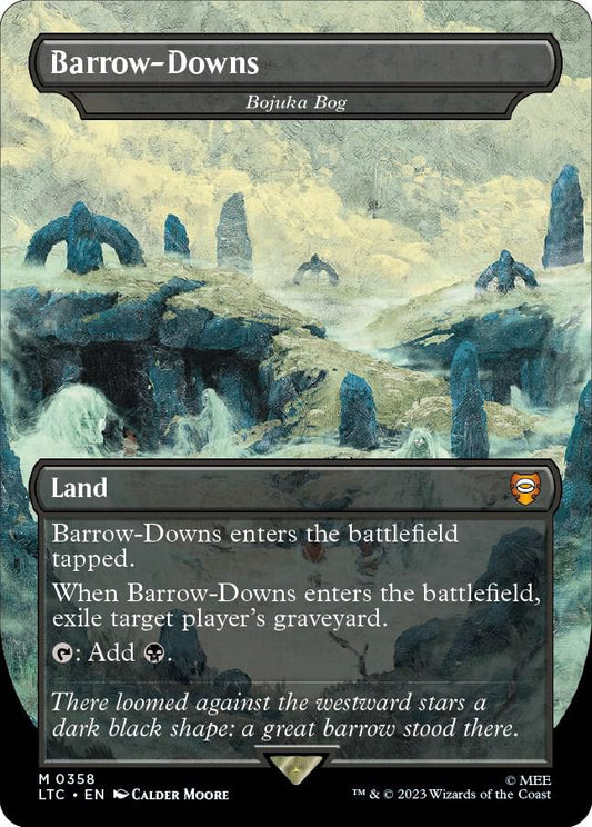 Barrow-Downs - Bojuka Bog - Commander: The Lord of the Rings: Tales of Middle-earth (LTC) NM *FOIL*
