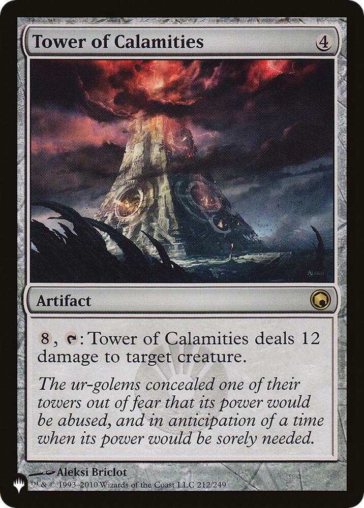 Tower of Calamities - The List Reprints (LIST) NM
