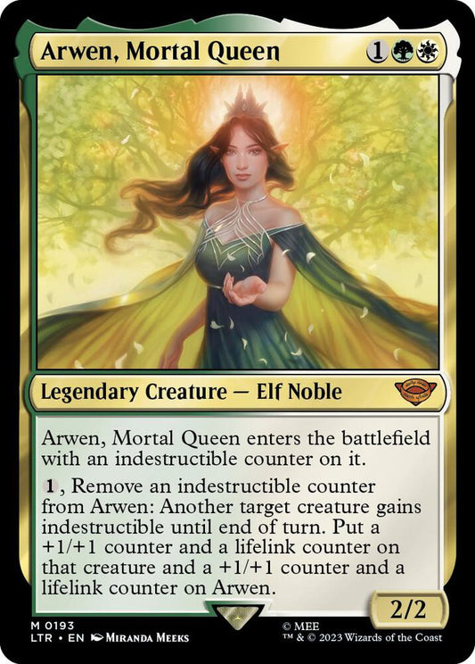 Arwen, Mortal Queen - Universes Beyond: The Lord of the Rings: Tales of Middle-earth (LTR) NM