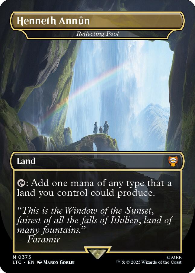 Henneth Annun - Reflecting Pool - Commander: The Lord of the Rings: Tales of Middle-earth (LTC) NM *FOIL*