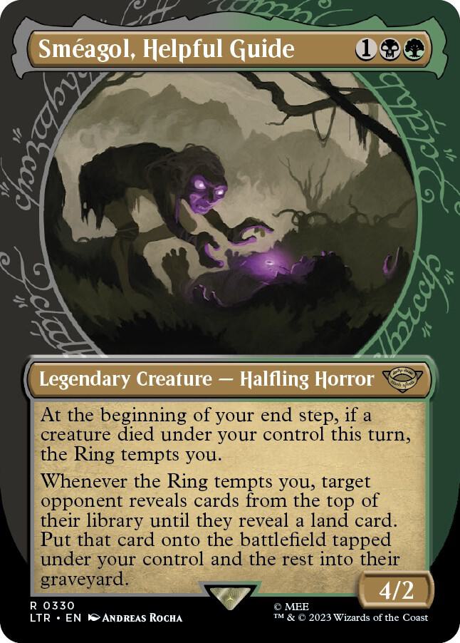 Smeagol, Helpful Guide (Showcase) - Universes Beyond: The Lord of the Rings: Tales of Middle-earth (LTR) NM *FOIL*