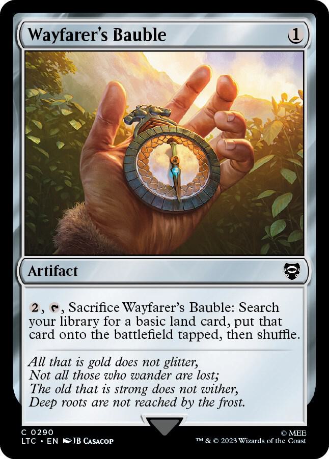 Wayfarer's Bauble - Commander: The Lord of the Rings: Tales of Middle-earth (LTC) NM