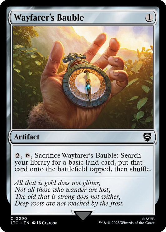 Wayfarer's Bauble - Commander: The Lord of the Rings: Tales of Middle-earth (LTC) NM