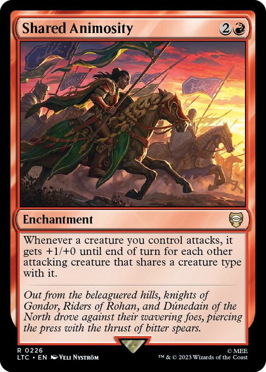 Shared Animosity - Commander: The Lord of the Rings: Tales of Middle-earth (LTC) NM