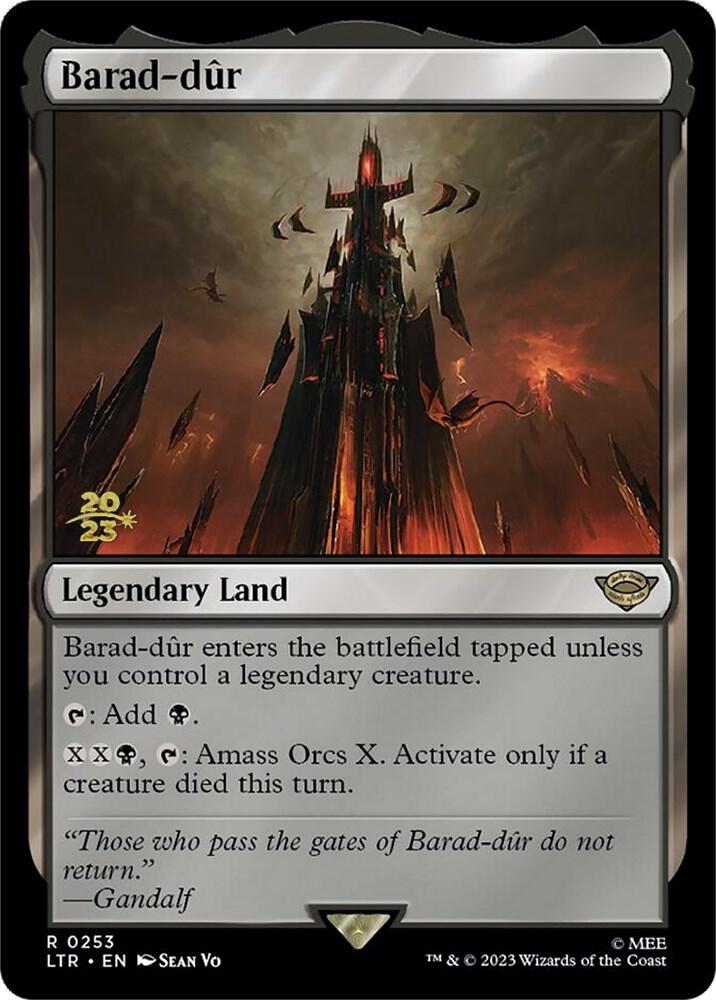 Barad-dur - Prerelease Cards (PRE) NM *FOIL*