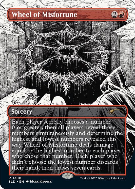 Wheel of Misfortune (1300) - Secret Lair Drop Series (SLD) NM *FOIL*