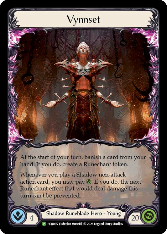 Vynnset - HER085 - Flesh and Blood: Promo Cards (PR) NM *Cold Foil*