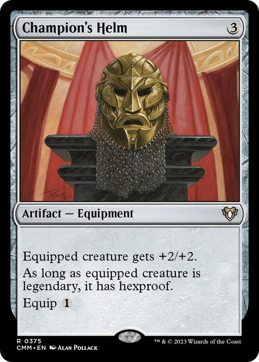 Champion's Helm - Commander Masters (CMM) NM
