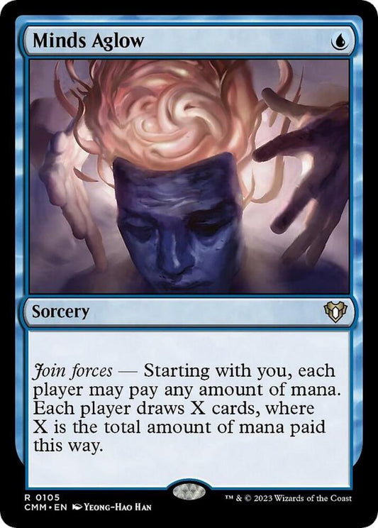 Minds Aglow - Commander Masters (CMM) NM *FOIL*