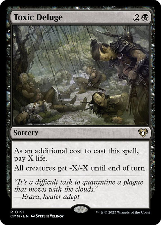 Toxic Deluge - Commander Masters (CMM) NM