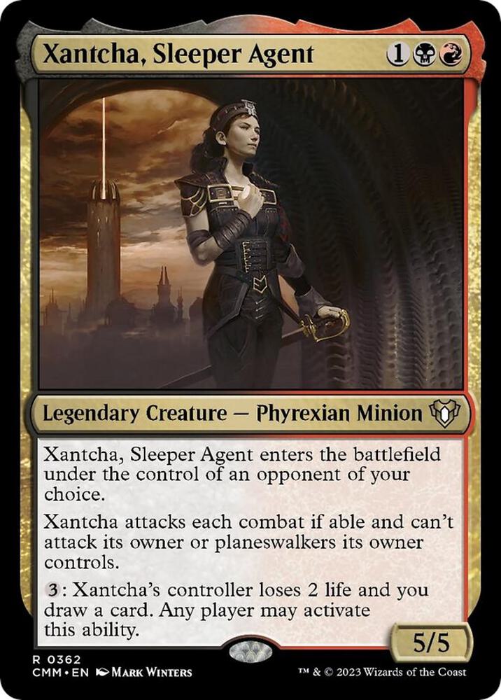 Xantcha, Sleeper Agent - Commander Masters (CMM) NM