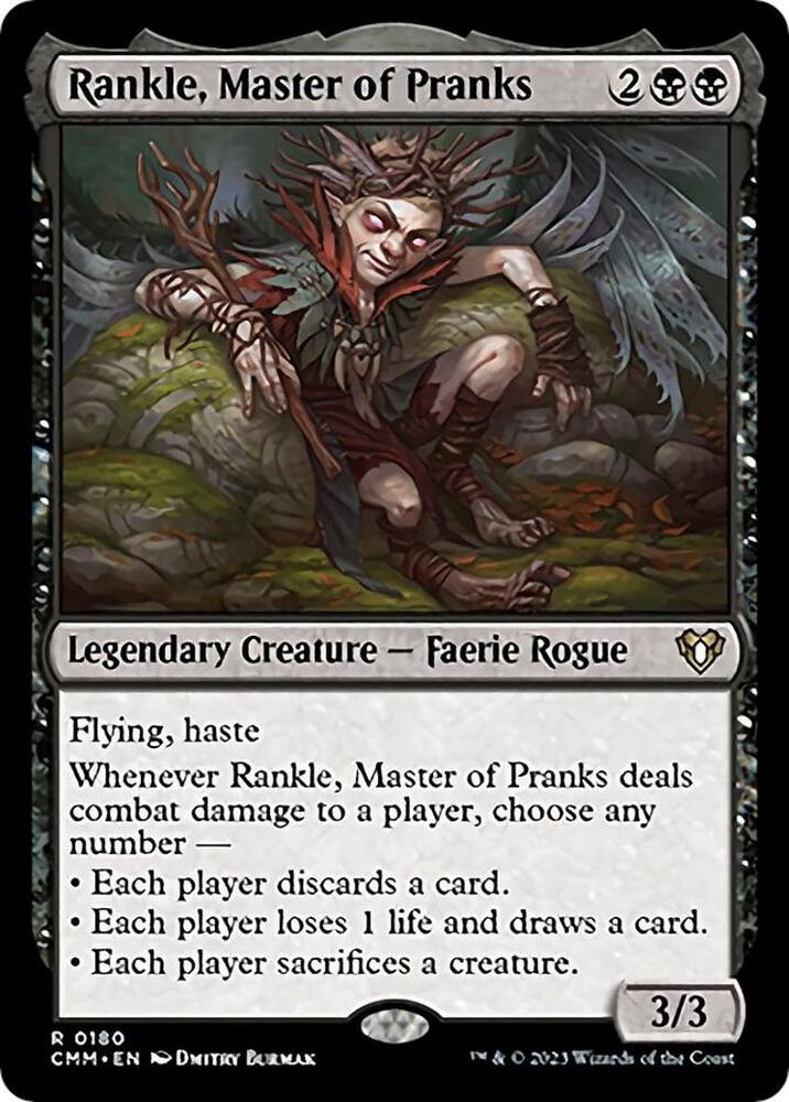 Rankle, Master of Pranks - Commander Masters (CMM) LP *FOIL*