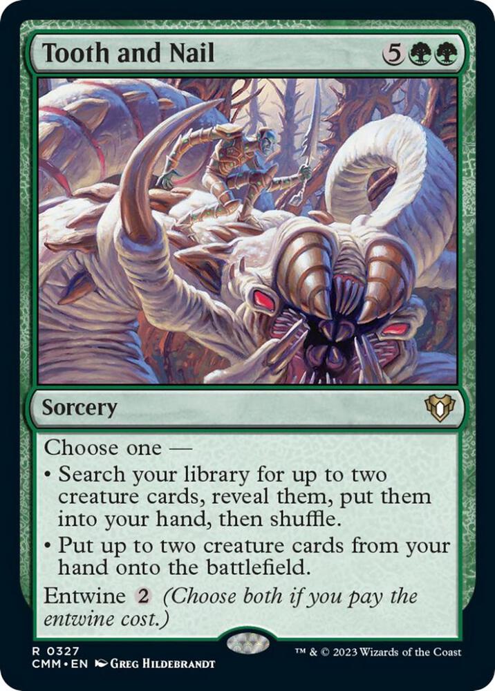 Tooth and Nail - Commander Masters (CMM) NM
