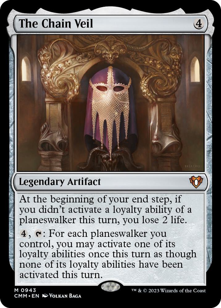 The Chain Veil - Commander Masters (CMM) NM
