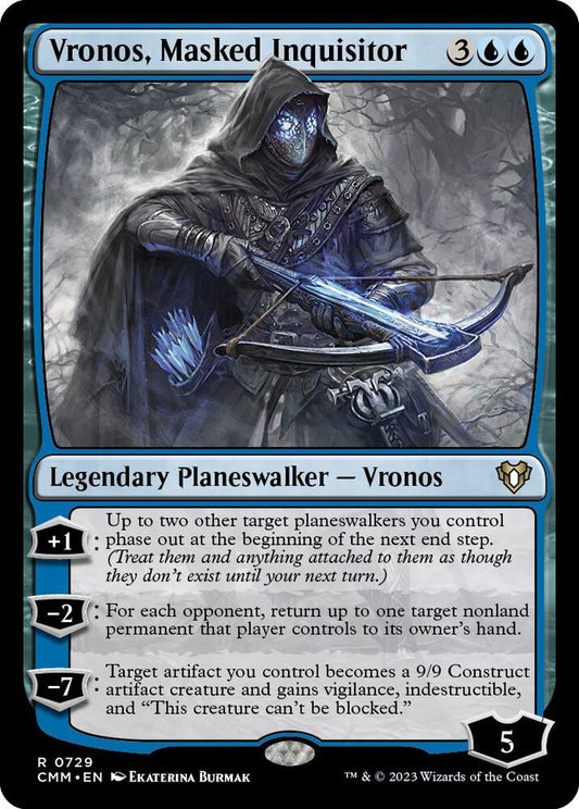 Vronos, Masked Inquisitor - Commander Masters (CMM) NM