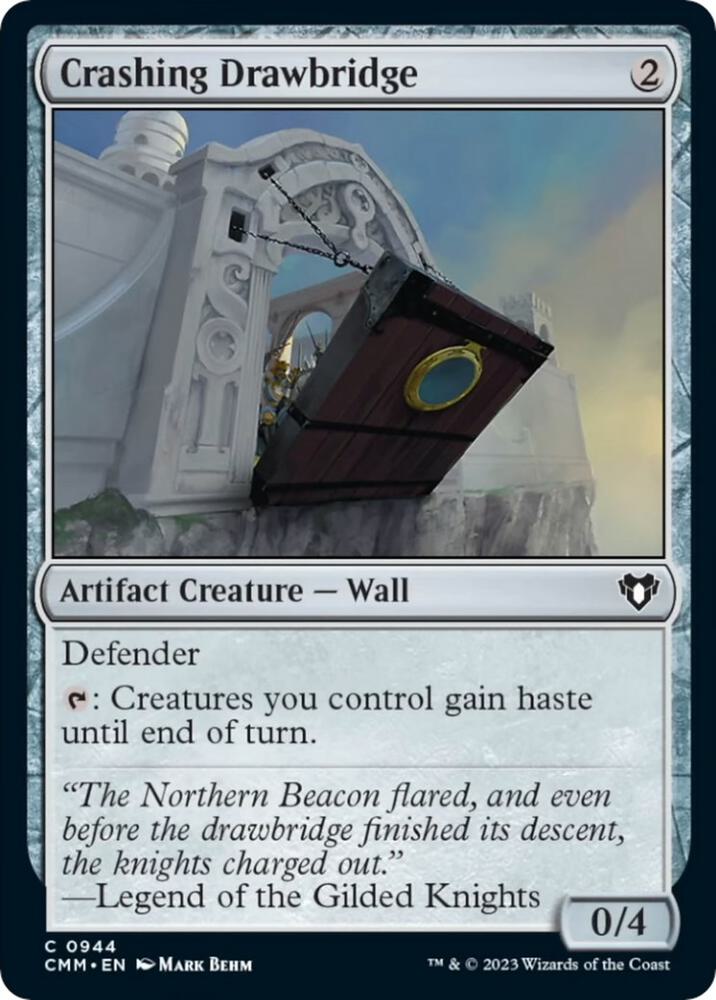 Crashing Drawbridge - Commander Masters (CMM)