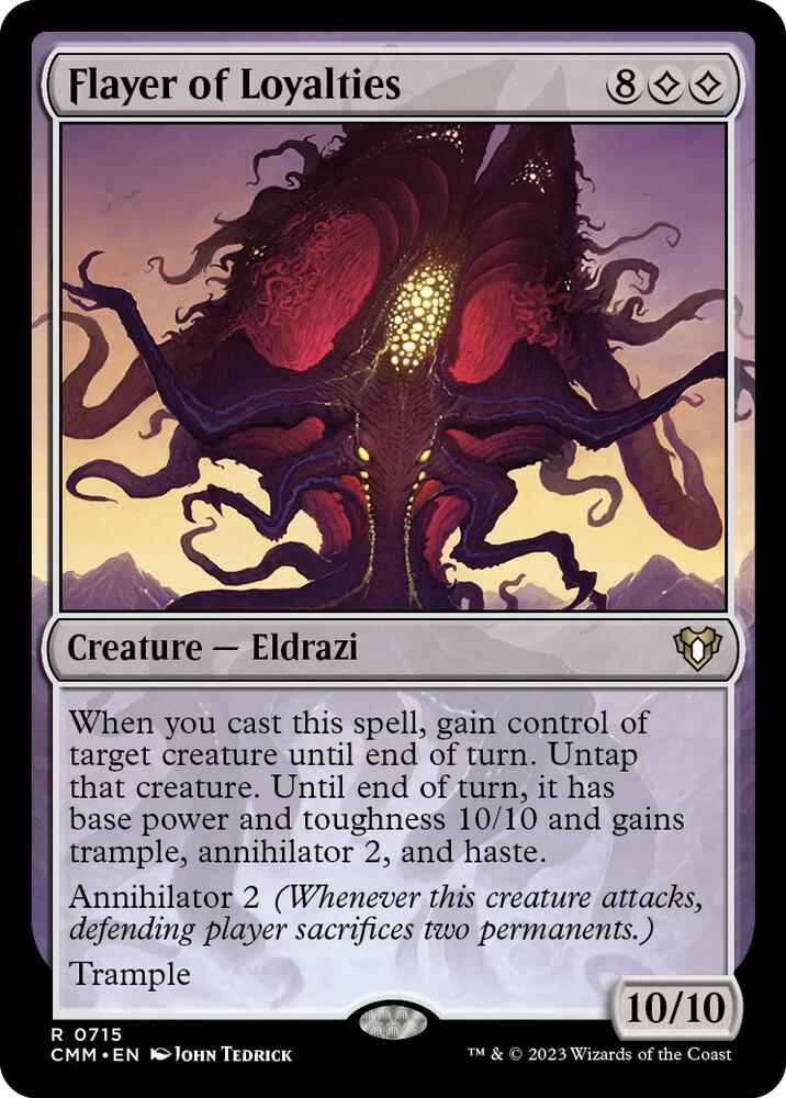 Flayer of Loyalties - Commander Masters (CMM) NM