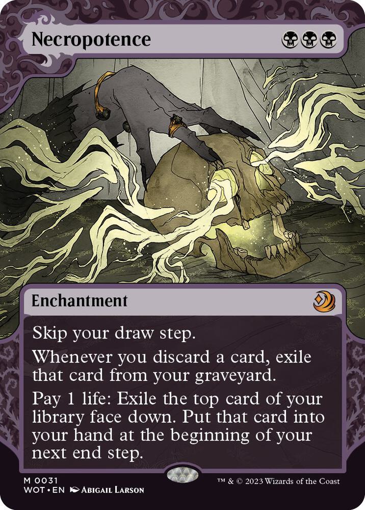 Necropotence - Wilds of Eldraine: Enchanting Tales (WOT) NM