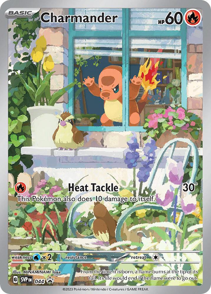 Charmander - 044 - SV: Scarlet & Violet Promo Cards (SVP) LP *FOIL*
