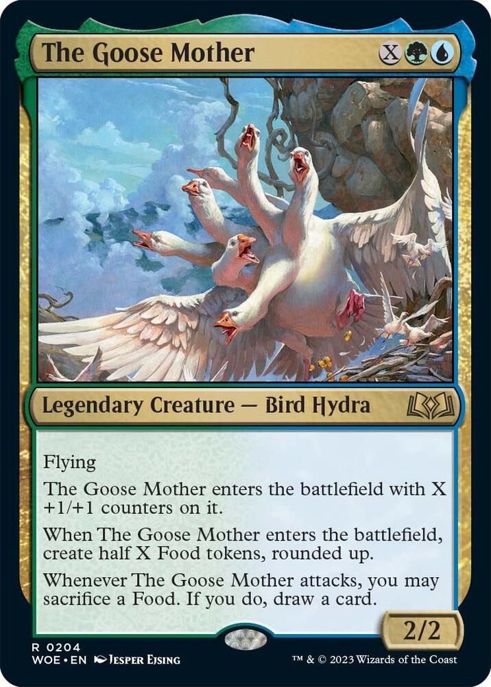The Goose Mother - Wilds of Eldraine (WOE) NM *FOIL*