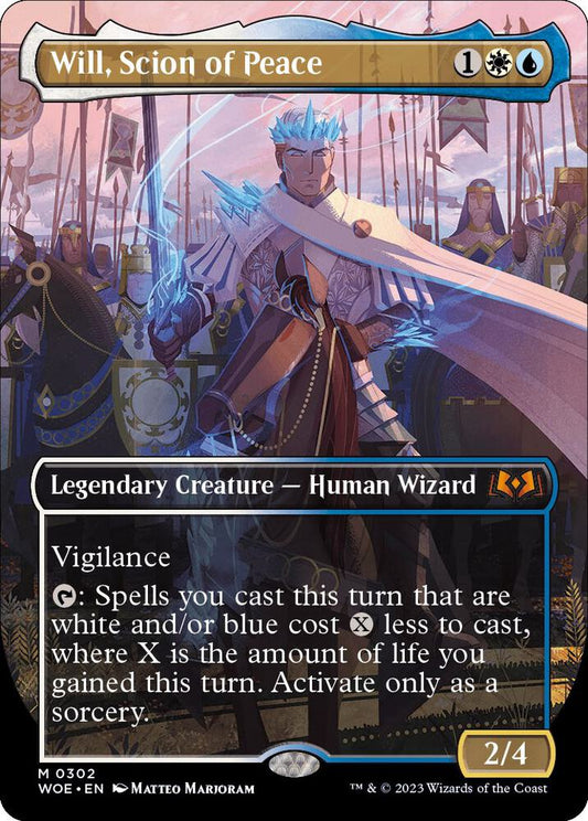Will, Scion of Peace (Borderless) - Wilds of Eldraine (WOE) NM