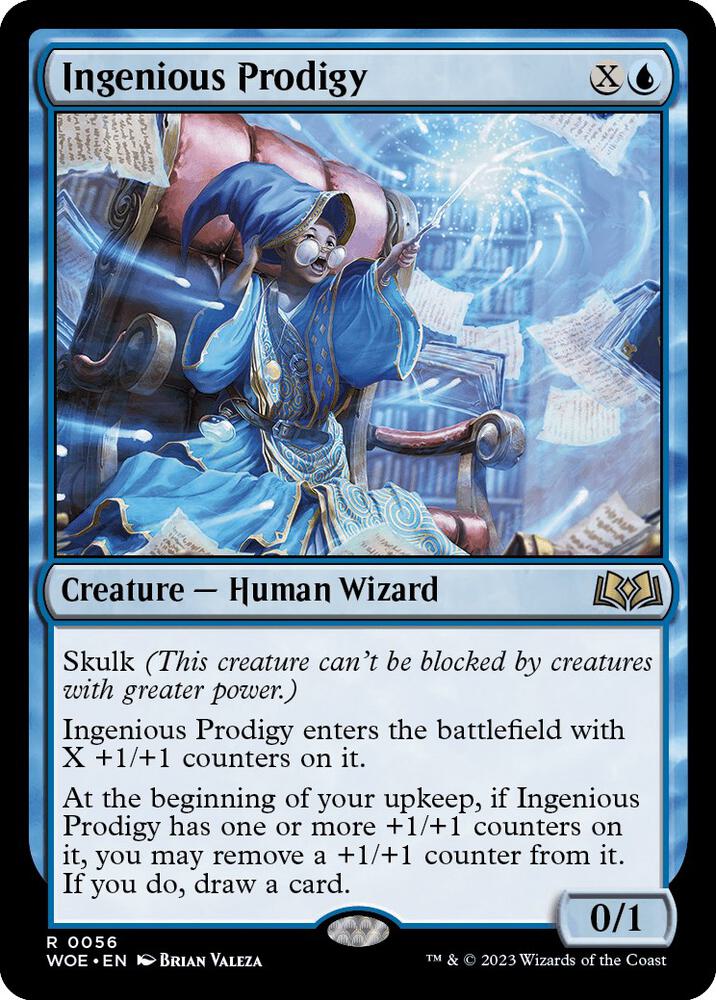 Ingenious Prodigy - Wilds of Eldraine (WOE) NM *FOIL*