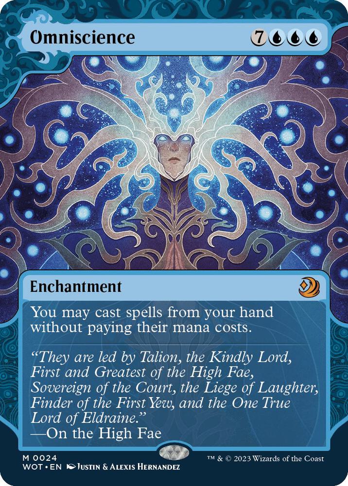 Omniscience - Wilds of Eldraine: Enchanting Tales (WOT) NM