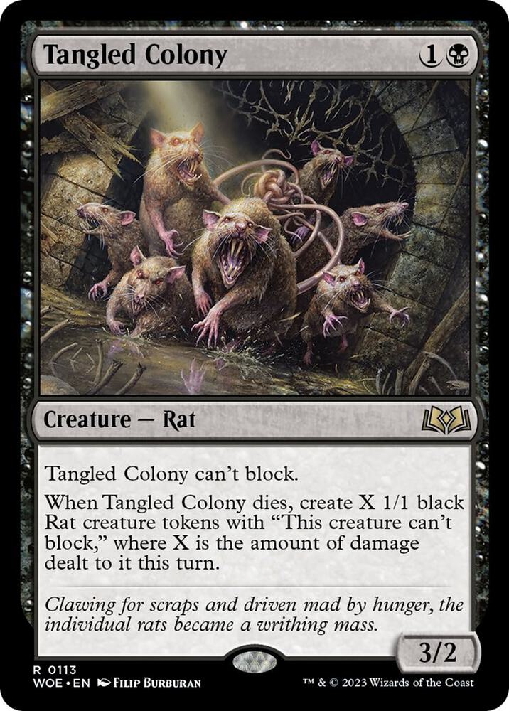 Tangled Colony - Wilds of Eldraine (WOE) NM