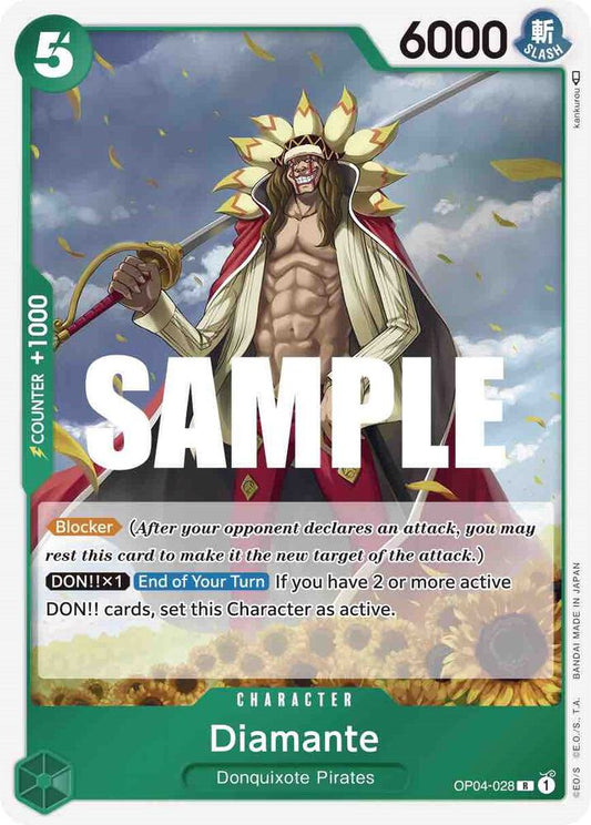 Diamante - Kingdoms of Intrigue (OP04) NM *FOIL*