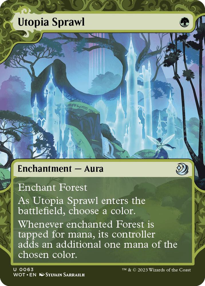 Utopia Sprawl - Wilds of Eldraine: Enchanting Tales (WOT) NM