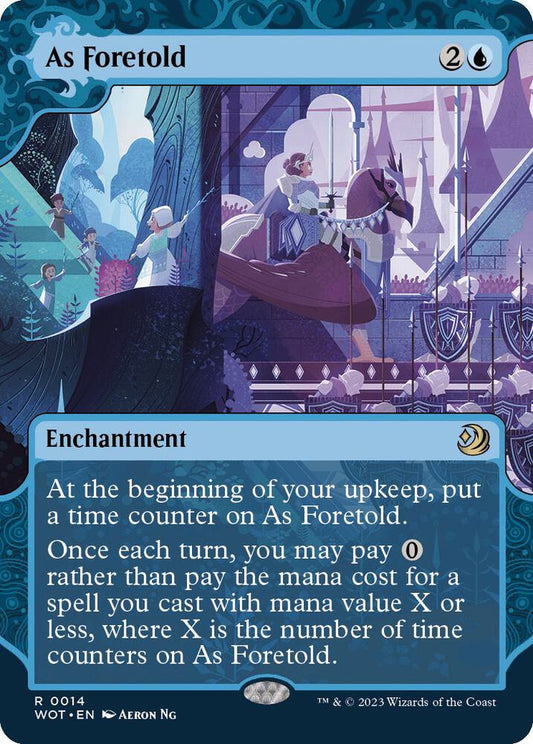 As Foretold - Wilds of Eldraine: Enchanting Tales (WOT) NM