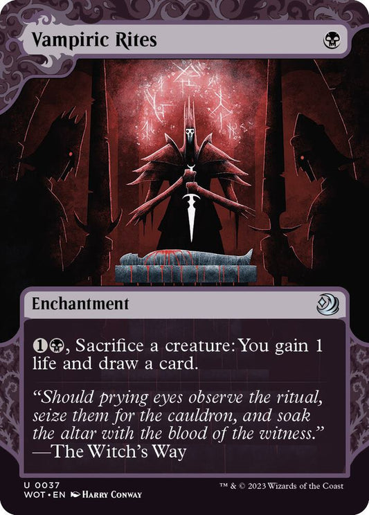 Vampiric Rites - Wilds of Eldraine: Enchanting Tales (WOT) LP *FOIL*